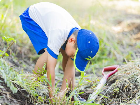 体験を通して豊かな感性を育む