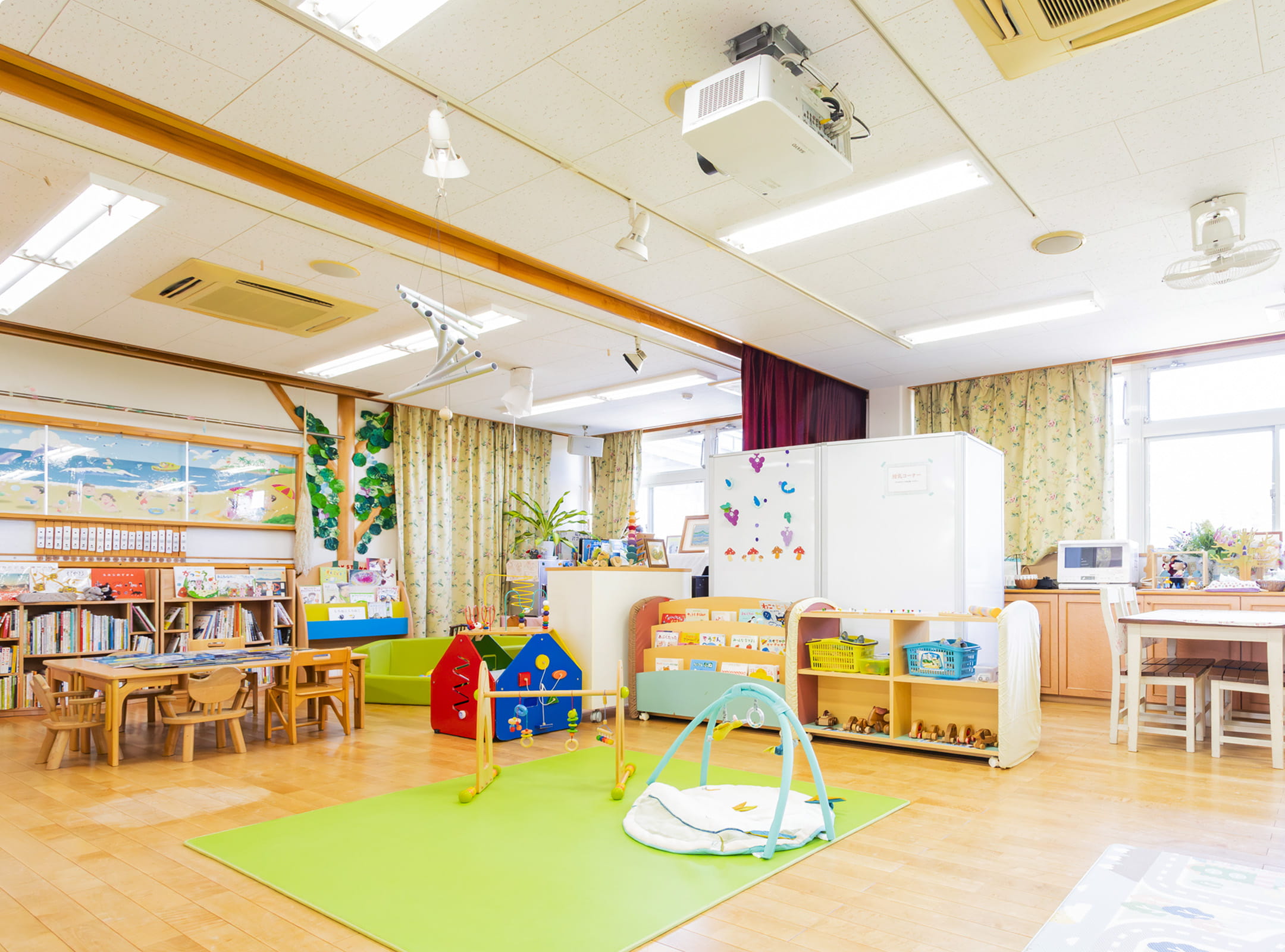 あさひ第二保育園の保育室の写真